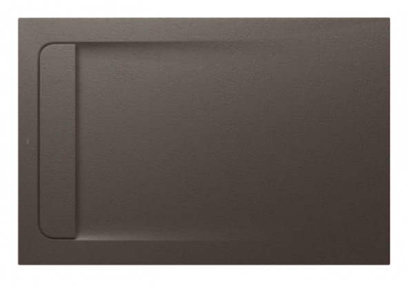 Roca Aquos brodzik prostokątny 120x80 ze zintegrowanym odpływem liniowym Stonex cafe AP6014B032001660
