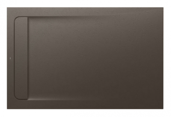 Roca Aquos brodzik prostokątny 140x90 ze zintegrowanym odpływem liniowym Stonex cafe AP60157838401660