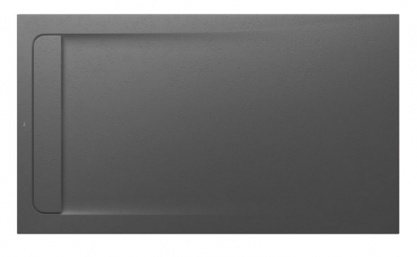 Roca Aquos brodzik prostokątny 160x90 ze zintegrowanym odpływem liniowym Stonex onyks AP60164038401640