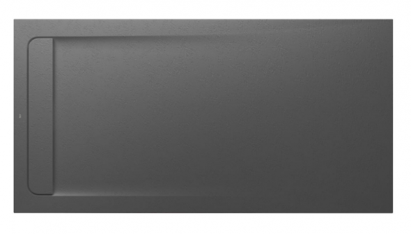 Roca Aquos brodzik prostokątny 180x90 ze zintegrowanym odpływem liniowym Stonex onyks AP60170838401640