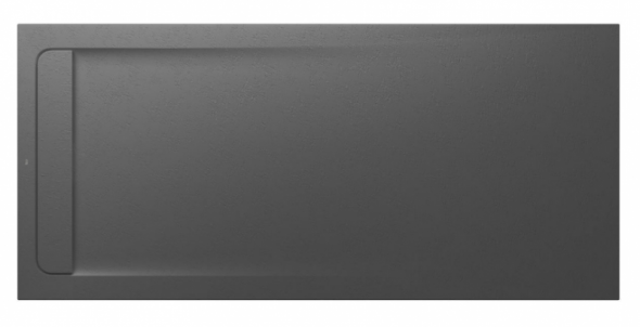 Roca Aquos brodzik prostokątny 200x90 ze zintegrowanym odpływem liniowym Stonex onyks AP6017D038401640