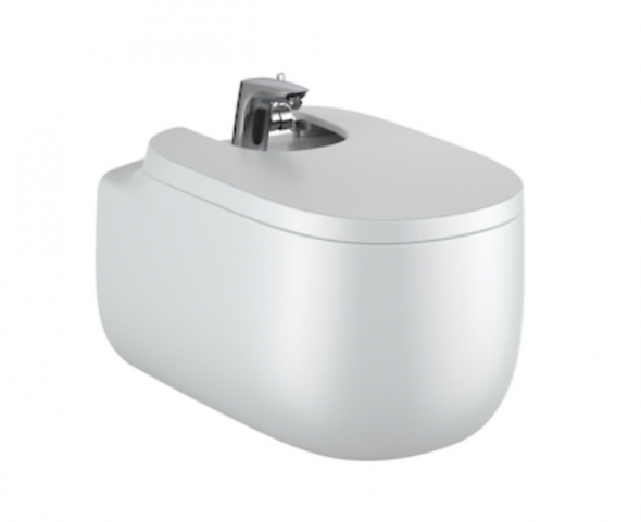 Roca Beyond Colors bidet wiszący 58x39,5 cm perłowy A3570B6630