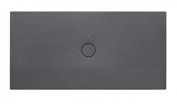 Roca Cratos brodzik prostokątny ceramiczny 160x80 onyx Senceramic A3740L2640