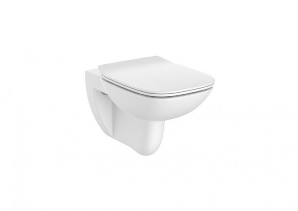 Roca Debba Square Rimless muszla wisząca + deska wolnoopadająca A34H993000