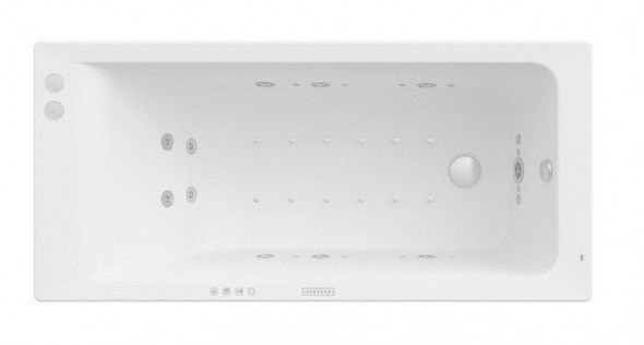 Roca Easy wanna prostokątna 160x70 z hydromasażem EFFECTS GOLD A24T319000