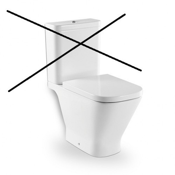 Roca Gap muszla kompaktowa odpływ uniwersalny A342477000