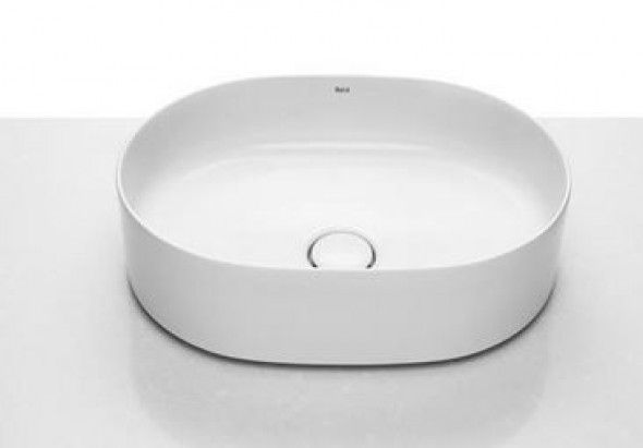 Roca Inspira Round umywalka nablatowa 50cm 50x37 A327520000