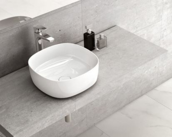 Roca Inspira Soft umywalka blatowa 37cm 37x37 A32750R000