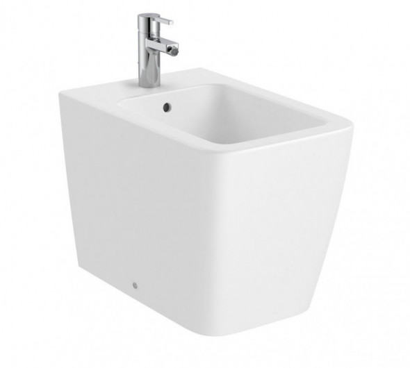 Roca Inspira Square bidet stojący biały matowy A357537620