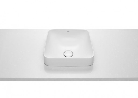 Roca Inspira Square umywalka blatowa 37cm 37x37 A32753R000
