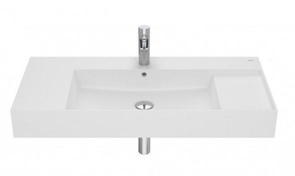 Roca Inspira Square umywalka wisząca 100x49 biały matowy A32752A620