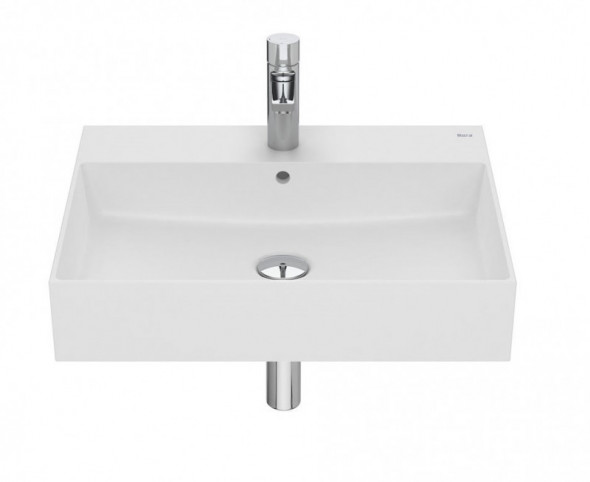 Roca Inspira Square umywalka wisząca 60x49 biały matowy A32752C620