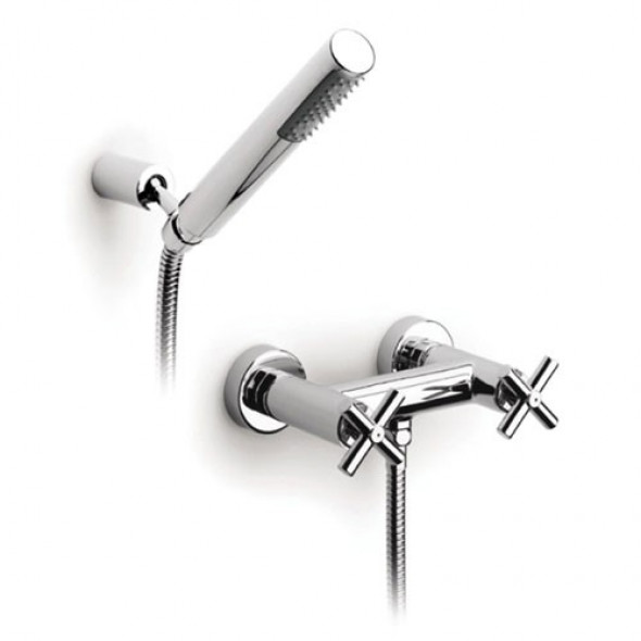 Roca Loft bateria prysznicowa z zestawem prysznicowym chrom A5A2043C00