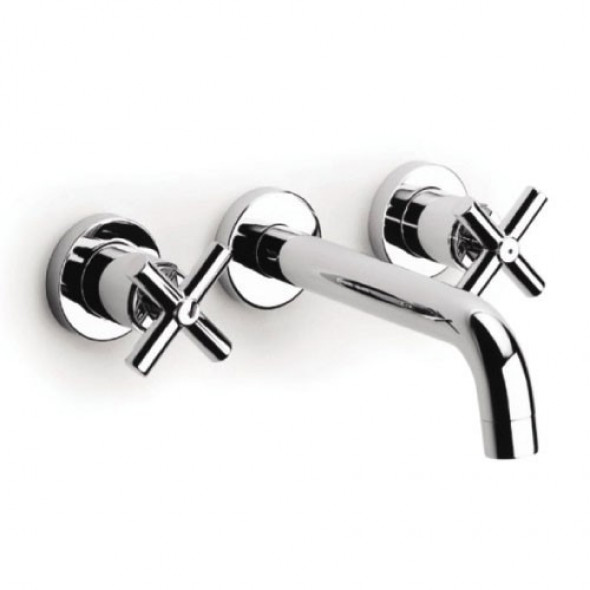 Roca Loft bateria umywalkowa podtynkowa chrom A5A4743C00