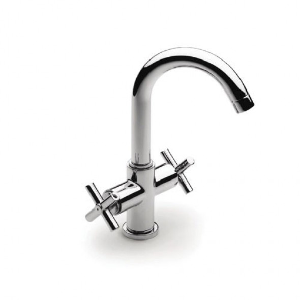 Roca Loft bateria umywalkowa z korkiem chrom A5A3043C00