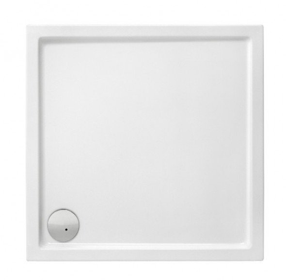 Roca Malaga Square Compact brodzik kwadratowy z obudową i syfonem 90x90 biały A276256000