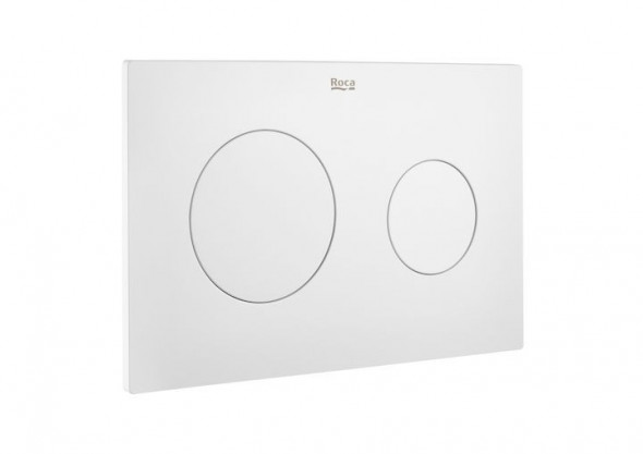Roca Pro PL10 przycisk spłukujący do WC biały mat A890189207