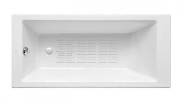Roca Tampa wanna żeliwna prostokątna 150x70 z dnem antypoślizgowym biały A234050000