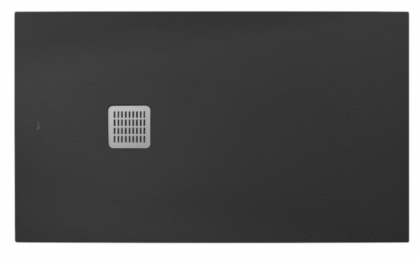 Roca Terran brodzik prostokątny 120x80 z syfonem konglomerat stonex onyks AP1014B032001640