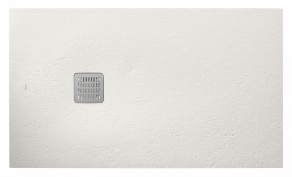 Roca Terran brodzik prostokątny 140x100 z syfonem konglomerat stonex beżowy AP1015783E801650