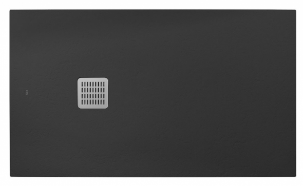 Roca Terran brodzik prostokątny 140x80 z syfonem konglomerat stonex onyks AP10157832001640