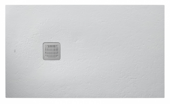 Roca Terran brodzik prostokątny 140x90 z syfonem konglomerat stonex perłowy AP10157838401630