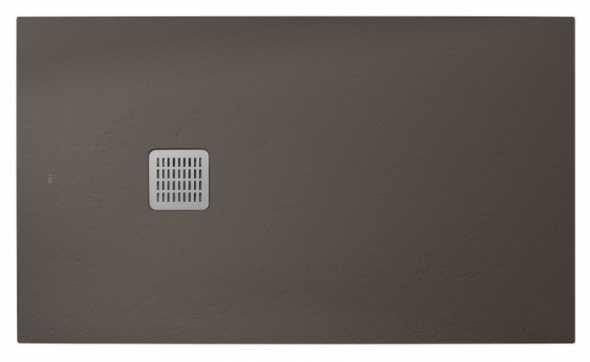 Roca Terran brodzik prostokątny 160x100 z syfonem konglomerat stonex cafe AP1016403E801660