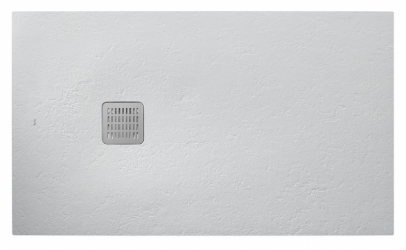 Roca Terran brodzik prostokątny 160x90 z syfonem konglomerat stonex perłowy AP10164038401630