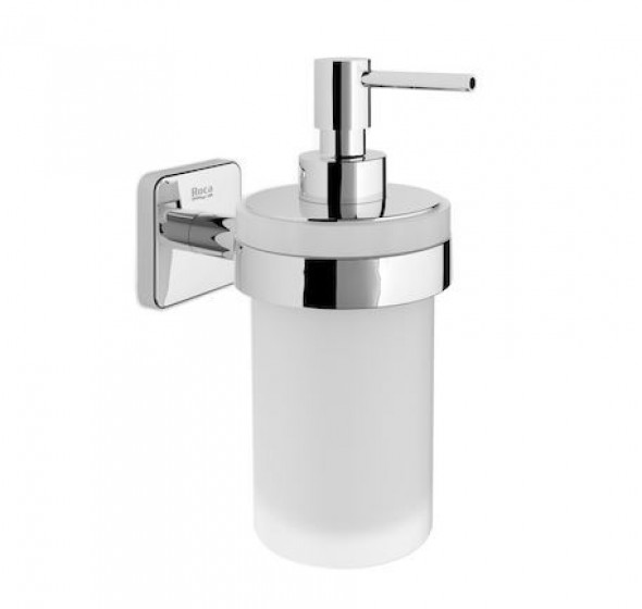 Roca Victoria dozownik na mydło wiszący szklany A816678001