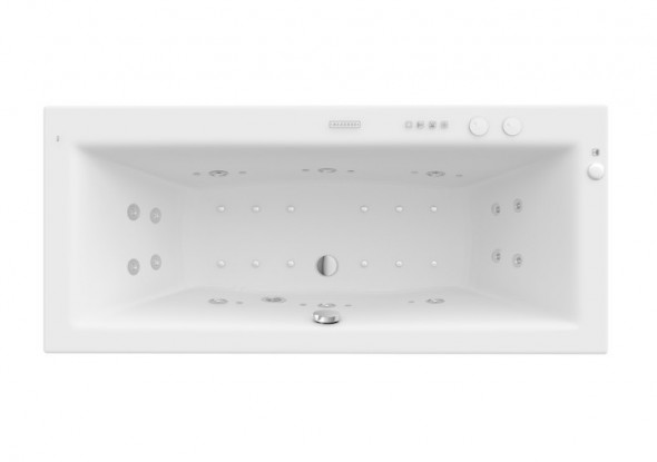 Roca Vita wanna prostokątna 180x80 z hydromasażem EFFECTS GOLD OPCJA A24T080000