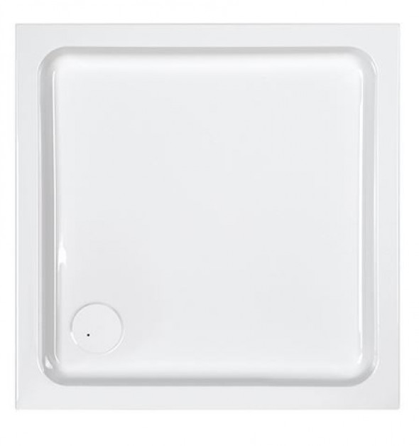 Sanplast Free Line B/FREE brodzik kwadratowy 100x100x9 akryl biały 615-040-0041-01-000