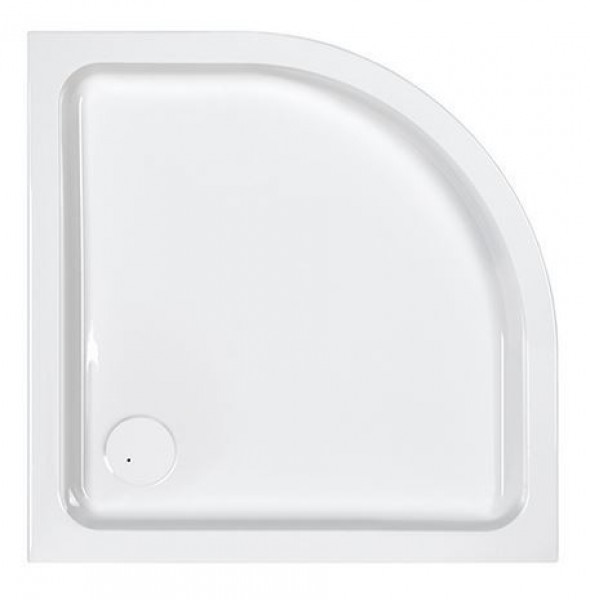 Sanplast Free Line BP/FREE brodzik półokrągły 100x100x5 akryl biały 615-040-1440-01-000