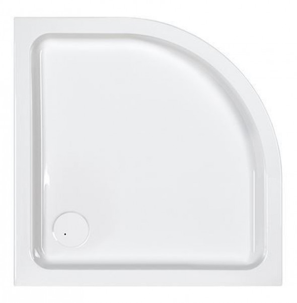 Sanplast Free Line BP/FREE brodzik półokrągły 80x80x9 akryl biały 615-040-0221-01-000