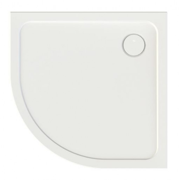 Sanplast Free Line BP/FREE brodzik półokrągły 90x90x2,5 akryl biały 615-040-4430-01-000