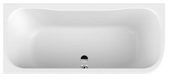 Sanplast Luxo WAL/LUXO wanna asymetryczna lewa 180x80 biały 610-370-0210-01-000