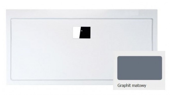 Sanplast Space Line B/SPACE brodzik prostokątny 80x180 akryl grafit matowy 615-110-0300-26-000