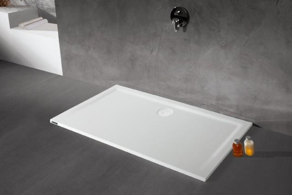 Sanplast Space Mineral B-M/SPACE brodzik prostokątny płaski 75x100 jasnoszary 645-290-0230-55-000