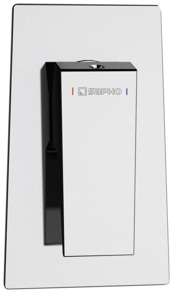 Sapho Morada bateria prysznicowa podtynkowa 1-drożna chrom MR41