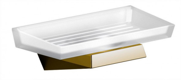 Sapho Soul mydelniczka wisząca złoty polerowany szkło mleczne 164912