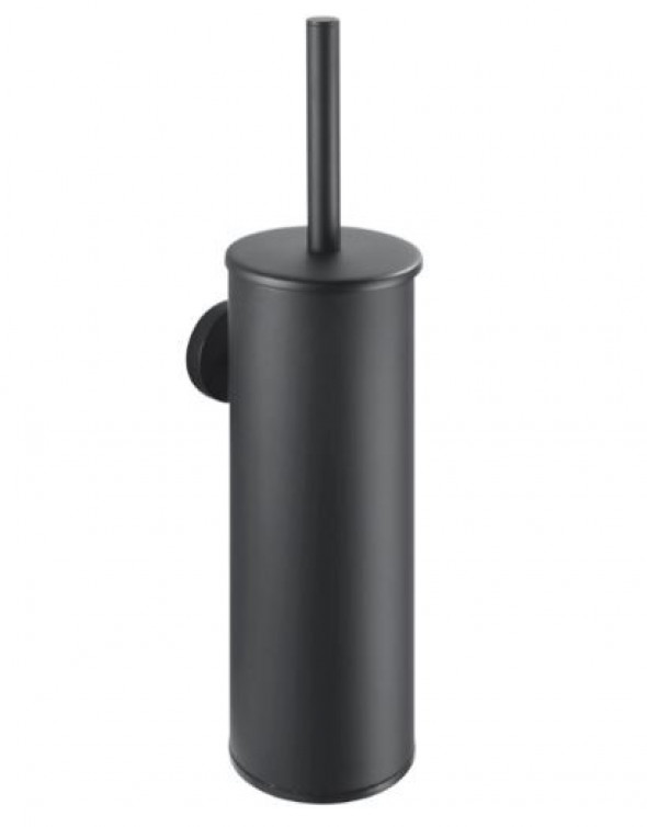 Stella Classic Black szczotka WC wysoka wisząca czarny matowy 07435B
