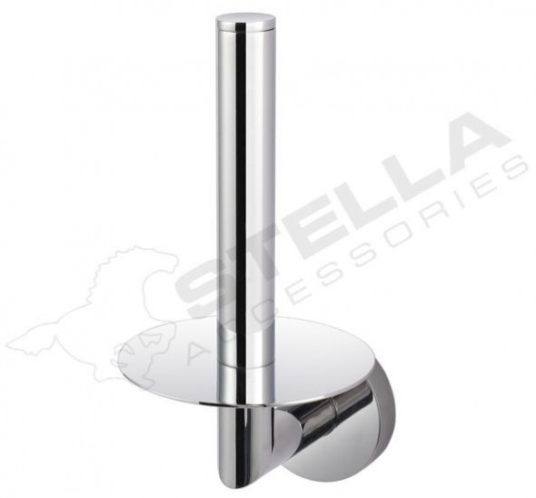 Stella Classic uchwyt do papieru z rozetą - zapas chrom 07444