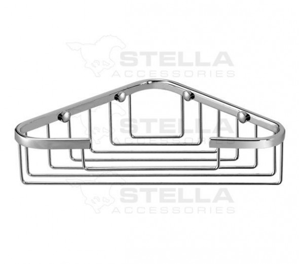 Stella koszyk na mydło narożny chrom 16020