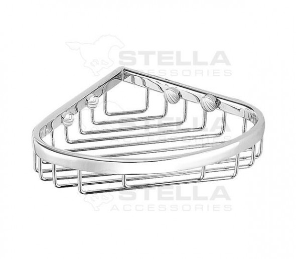 Stella koszyk narożny chrom 16023