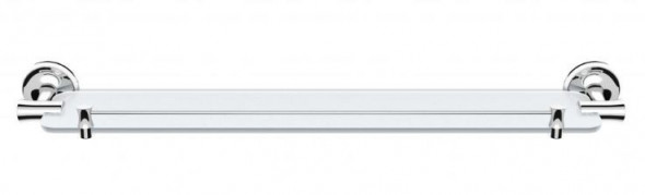 Stella Monaco retro półka szklana szkło matowe chrom 09800