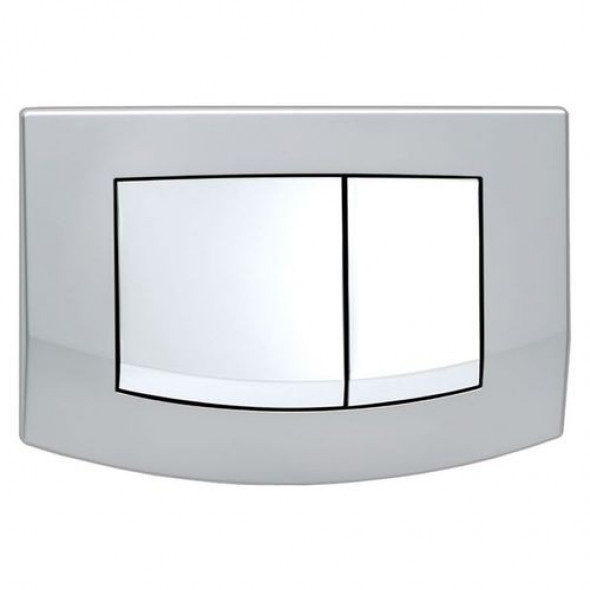 Tece Ambia przycisk spłukujący do stelaża WC chrom mat / chrom połysk 9240253