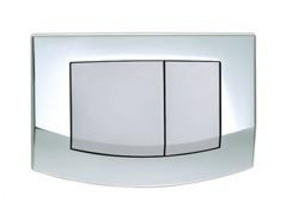 Tece Ambia przycisk spłukujący do stelaża WC chrom połysk / chrom mat 9240254
