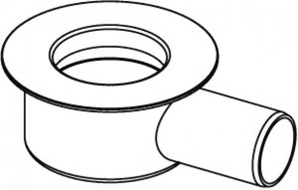 Tece Drainline kolano odpływowe z syfonem 95mm 6 500 00