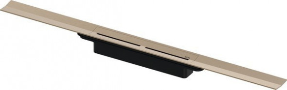 Tece Drainprofile odpływ liniowy 100 cm odwodnienie liniowe profil regulowany czerwone złoto szczotkowane 671003