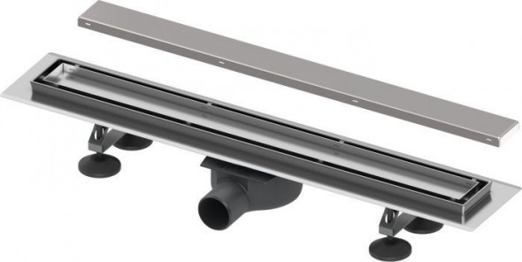 Tece Linus kompletny odpływ liniowy 80cm z rusztem 2w1 do zabudowy 15103080