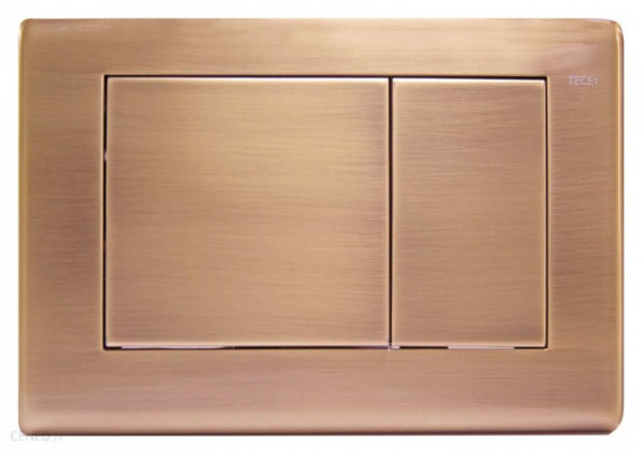 Tece Planus przycisk spłukujący do stelaża WC antyczna miedź 9240365